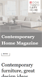 Mobile Screenshot of contemporaryhome.com